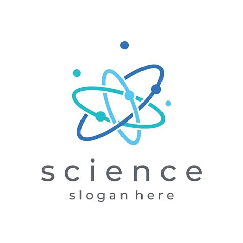 Premium Vector | Modern science particle or molecule element logo design Logo for ...