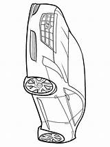 Cadillac Coloring Pages sketch template