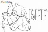 BFF Coloring Pages sketch template