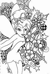 Tinkerbell coloring Pages  ColoringLib sketch template