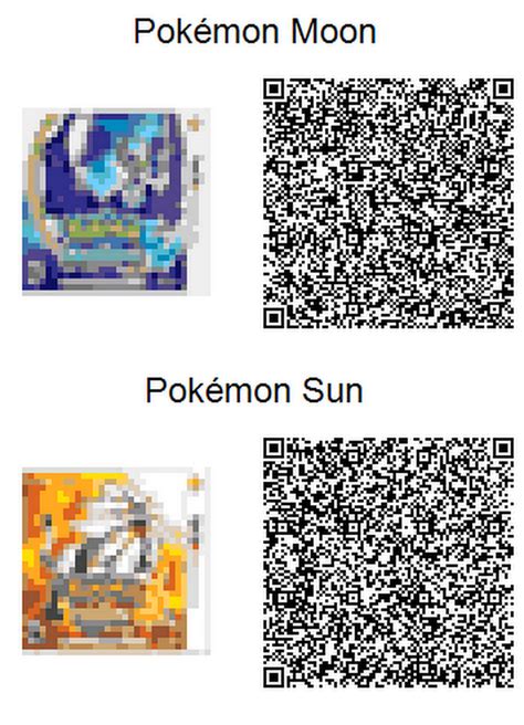 Pokemon Sun and Moon Acnl QR Codes by toxicsquall on DeviantArt