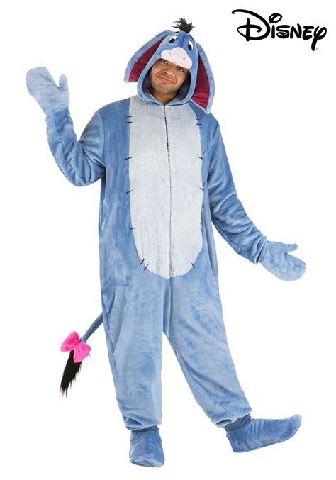 Plus Size Adult Deluxe Disney Eeyore Costume for Adults