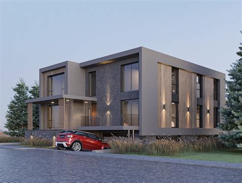 Modern Big Triplex House Plan With Indoor Pool, 7 Bedroom, 5.5 Bathroom ...