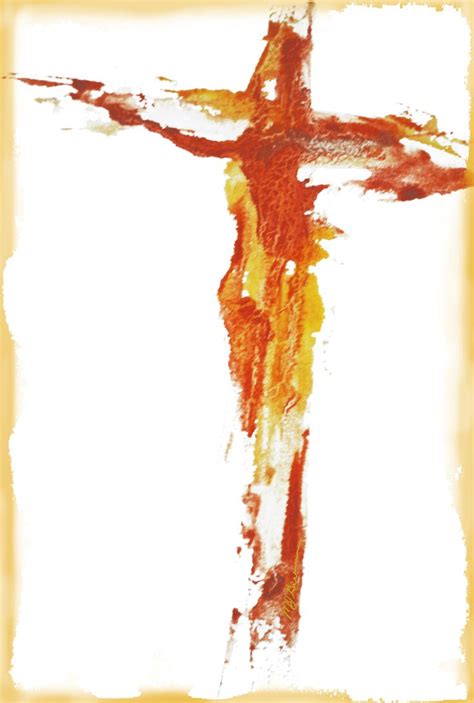 Jesus On The Cross Modern Painting