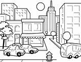 Coloriage Ville De New York  Télécharger Et Imprimer Gratuit Sur sketch template