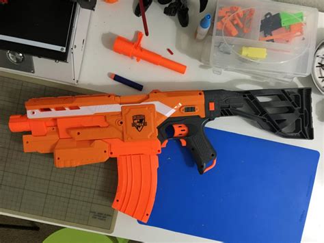 Full-auto Demolisher with 3D printed launcher delete build ...