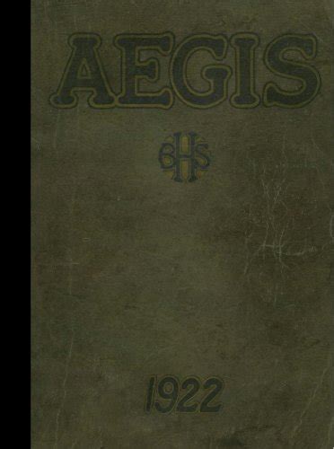 (Reprint) 1922 Yearbook: Bloomington High School, Bloomington, Illinois ...