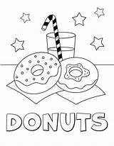 Free Donut Coloring Pages For Kids ⋆ The Hollydog Blog sketch template