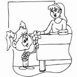 Teacher Coloring Pages  Best For Kids sketch template