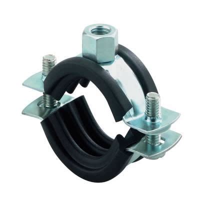 165 - 168m (6 inch) Rubber Lined Pipe Clamps