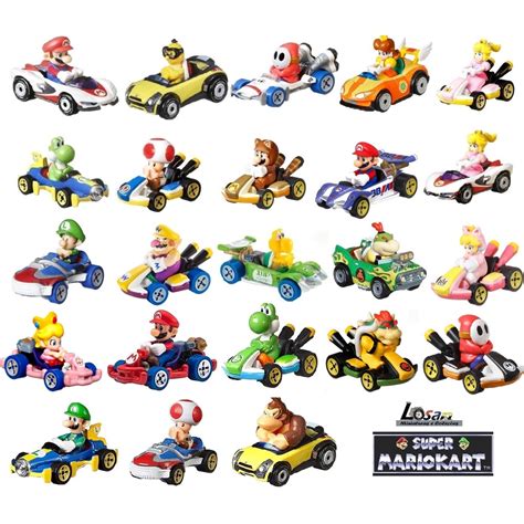 Hot Wheels Mario Kart Mattel - Escolha o seu (Carrinhos - Coleção ...