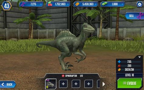 JW: Spinoraptor (Hybrid) lv 10 by Ercyrias on DeviantArt