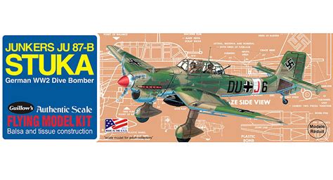 Junkers JU-87B Stuka 1/30 Balsa Model Kit | at Mighty Ape Australia