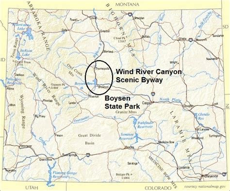 Wind River Canyon Scenic Byway - Enjoy Your Parks