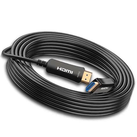 4k 60HZ HDMI Cable 2.0 Optical Fiber HDMI 15M 30M 50M 100M Cable HDMI Support 4K 3D for HDR TV ...