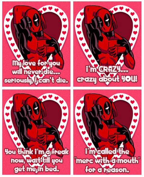 Deadpool Valentines Love Quotes. QuotesGram