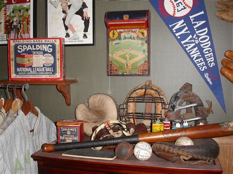 Vintage Sports Collector - Memorabilia Room