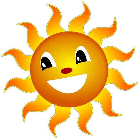 Clip Art Sunny Weather - Png Download - Full Size Clipart (#5535680) - PinClipart