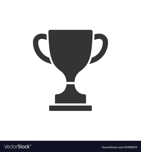 Trophy icon images Royalty Free Vector Image - VectorStock