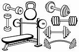 Barbells And dumbbells  Fitness Logo Design Bullet Journal Doodles sketch template