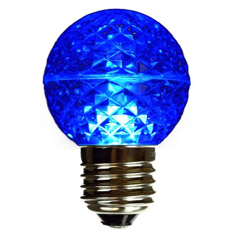 Blue LED Globe Light Bulb