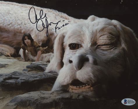 Alan Oppenheimer Signed "The Neverending Story" 8x10 Photo Inscribed "Falkor" (Beckett COA ...