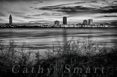 Black and White | Baton Rouge Skyline | Skyline, Skyline view, Baton rouge