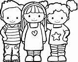 Friendship Coloring Pages  Best For Kids sketch template