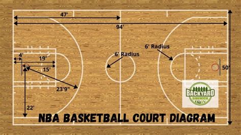 Basketball court dimensions: diagram and measurements (2023)