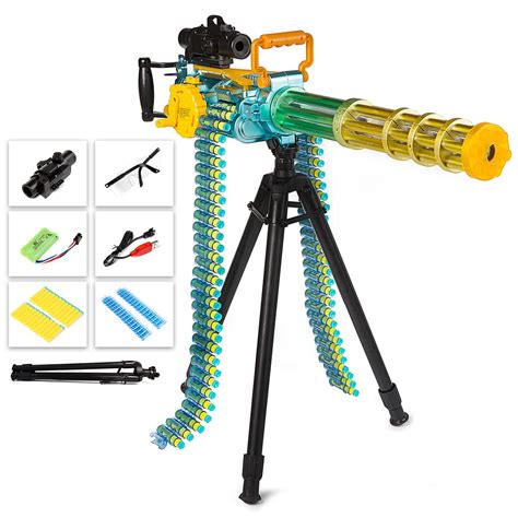 Buy Gatling Electric Toy s for Nerf s Bullets,Toy EVA Soft Bullet Gatling Heavy Machine 24 ...