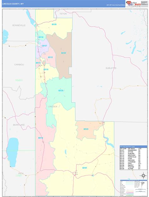 Lincoln Ranger District Map