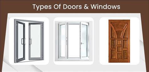 Types of Doors & Windows Used in Building Construction