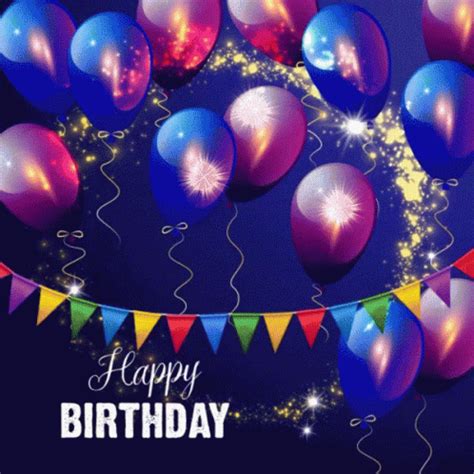 Free Birthday Wishes, Happy Birthday Wishes Images, Happy Birthday Balloons, Birthday Gif, Happy ...