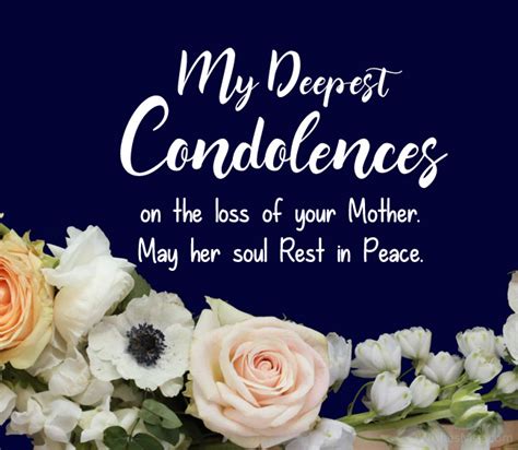 80 Condolence Messages on Death of Mother - WishesMsg in 2021 | Condolence messages, Death ...