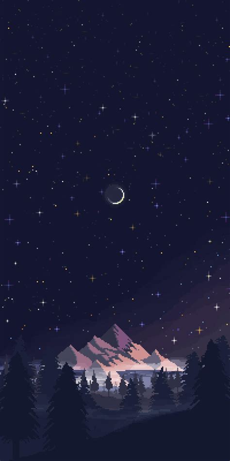 Minimalist Night Sky Wallpapers - Top Free Minimalist Night Sky Backgrounds - WallpaperAccess