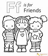 Friendship Coloring Pages sketch template