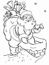 Christmas Chimneys coloring Pages sketch template