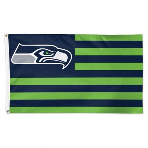 Seattle Seahawks Flag 3x5 Deluxe Americana Design | Seattle seahawks ...