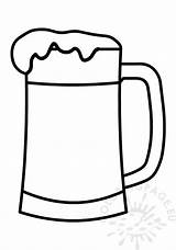 Beer Mug  Coloring Page sketch template