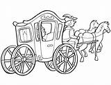 Cinderella Carriage Coloring Pages  Home sketch template