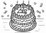 Printable Cakes Coloring Pages Free For Kid And Adults sketch template