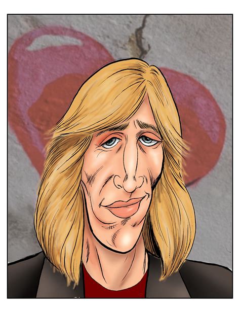 Tom Petty, Caricature | Caricature, Tom petty, Celebrity caricatures