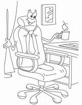 Office Coloring Pages At GetColoringscom  Free Printable Colorings sketch template