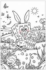 32 Dibujos De Bob Esponja Para Colorear PDF Y PNG Gratis sketch template