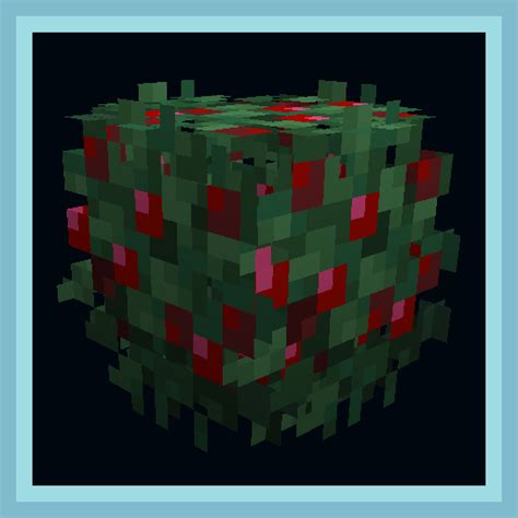 Berry Bushes but 3D - Resource Packs - Minecraft