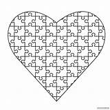 Puzzle Piece Coloring Page Clipart Best Home  Vrogueco sketch template