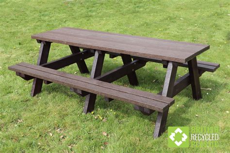 Recycled Plastic Picnic Tables - British Recycled Plastic