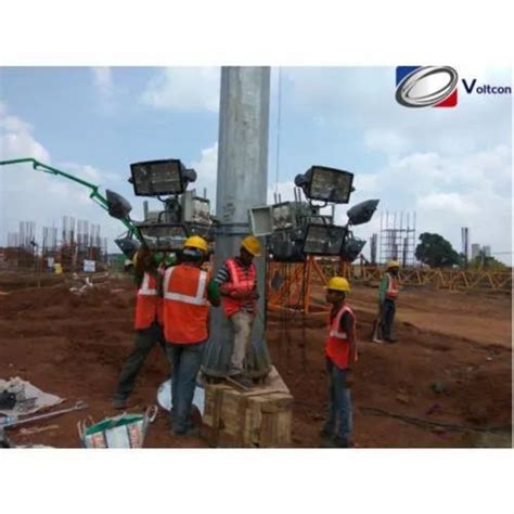 High Mast Pole Installation Service at best price in Mumbai | ID ...