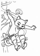 Puss In Boots Coloring Pages To Download And Print For Free sketch template