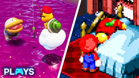 10 Hidden Secrets In Super Mario Games - YouTube